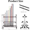 thumbnail image 5 of Airkoul 24-rod Fishing Rod Holder Storage Rack Aluminum Fishing Rod Stand Rack, 5 of 10