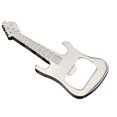 thumbnail image 1 of Guitar Shaped Musical Instrument Keychain Corkscrew Bottle Opener Metal keyring split Key Holder Rings Handbag Decor Accessory, 1 of 8