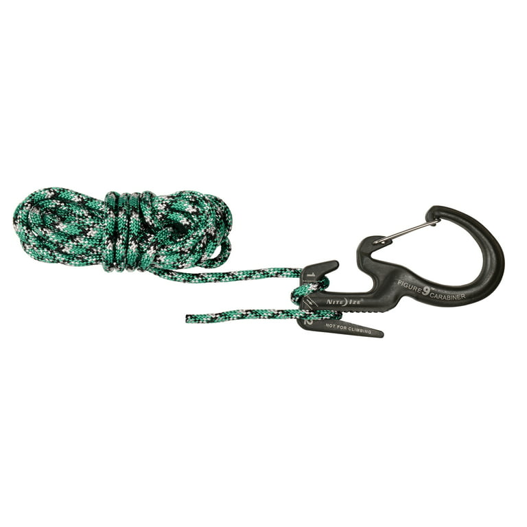 Nite Ize Figure 9 Carabiner Rope Tightener - Small - 2 Pack with