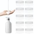 thumbnail image 1 of 5g Empty Jars 5ml Small Cosmetic Container For Makeup Eyeshadow Nails Oils Lip Balm Jewelry 5 Gram Plastic Clear Pot With Cap Lid, 1 of 9