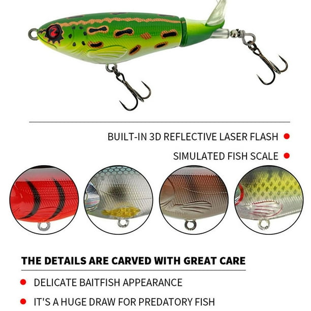 Ronshin 90mm/14.2g Premium Fishing Lures With Hooks Long Casting Floating Fishing Bait For Bass Pike Perch Other