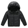 thumbnail image 2 of Little Girls Boys Winter Coats & Jackets Kids Lightweight Padded Hooded Puffer Coat 2-19Y, 2 of 3