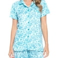 thumbnail image 5 of Casual Nights Women's Short Sleeve Floral Pajama Set, 5 of 5