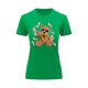 thumbnail image 1 of Playera Blusa de Oso Millonario con Dólares Dinero Ropa De Mujer Color Verde Talla Chica Marca Emil SaEs, 1 of 4