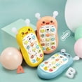 thumbnail image 7 of Baby Cell Phone Toy with Removable Teether Case, Light up, Music & Adjustable Volume Kids Play & Learn Fake Phone for Infant & Toddler, Preschool Birthday Gift for Girl Boy 18+ Months, 7 of 7