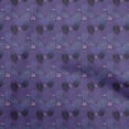thumbnail image 1 of oneOone Cotton Poplin Violet Fabric Leaves Sewing Craft Projects Fabric Prints By Yard 42 Inch Wide-aC, 1 of 5
