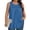 Navy, variant on Vivianyo HD Women's Plus Size Round Neck Pleated Sleeveless Tank Top, Casual Loose Flowy Tunic Vest, Women's Beige, Sizes L-5XL