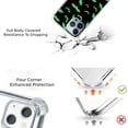 thumbnail image 3 of Halloween Green Bats Case Compatible with iPhone 11 pro,Unique Art Design TPU Shock-proof Full Cover, 3 of 6