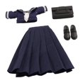 thumbnail image 1 of Figura de acción femenina a escala 1/12, uniforme de , ropa, , fácil de usar, práctico, para disfrazarse, ropa en miniatura, ropa, 1 of 7