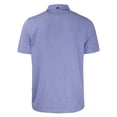 thumbnail image 3 of Men's Cutter & Buck  Heather Royal MTSU Blue Raiders Big & Tall Forge Eco Stripe Stretch Recycled Polo, 3 of 3