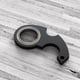 thumbnail image 3 of Negro Llavero Spinner Juguete, Llavero Spinner Metal Llavero Spinner Fidget Anillo Tipo Juguete para Hombre Mujer y Niños Fidget Spinners, 3 of 5