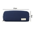 thumbnail image 2 of Estuche grande para lápices con 3 compartimentos, bolsa para lápices de gran capacidad, bolsa para bolígrafos de almacenamiento, 2 of 5