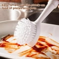 thumbnail image 4 of Dish Brush with Handle, Dish Scrub Brush with Built-in Scraper, Nylon Dish Scrubber, Kitchen Brushes for Dishes, Pots and Pans, 4 of 4