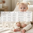 thumbnail image 3 of Infant Baby Girl Fall Clothes Long Sleeve Onesie Romper Jumpsuit Winter Coming Home Outfits,Sleepwear, 3 of 9