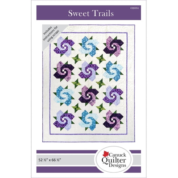 Sweet Trails Quilt Pattern by Joanne Kerton