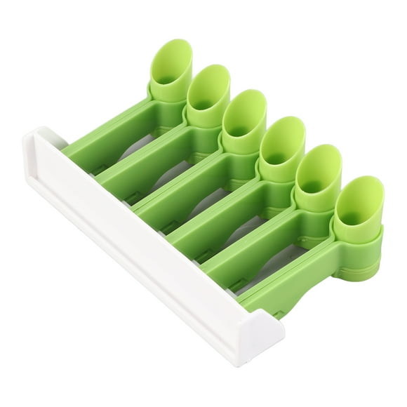 Seasoning Bag Clip Storage Rack,Seasoning Bag Clip Rack Wall Mounted Seasoning Bag Clip Holder Spice Bag Clip Rackwith Dispenser Elevate Your Experience