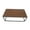 Walnut, variant on Uspridefurniture Industrial Wood and Metal Rectangle Coffee Table, Natural