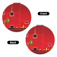 thumbnail image 2 of Saiise Geometry Dash Print Compact Mirror,Travel Makeup Mirror,Mini Mirror for Purse,Handbag,2.6 inch Small Folding Portable Handheld Mirror, 2 of 9