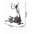 thumbnail image 4 of Sunny Fitness Elíptica electromagnética programable de longitud de zancada extra larga Smart Premium SF-E3889-SMART, 4 of 6