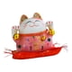 thumbnail image 1 of de de estilo chino, figurita de cerámica, caja de ahorro de dinero, adorno, escultura de gato de bienvenida para tienda, perfecl Estatua interior, 1 of 8