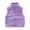 Light Violet, variant on KAUOD Girls Sherpa Winter Vest Zip up High Neck Fleece Warm Sleeveless Jackets Teen Kids Soft Fuzzy Waistcoat Outwear