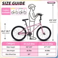 thumbnail image 2 of BMX Bikes for 6-14, Cuoote 20 Inch Bicycle with High-Carbon Steel BMX Frame, 360° Handlebar Rotation, 2 of 7