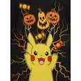 thumbnail image 3 of Pokemon Boys Halloween Glow in the Dark Long Sleeve Top and Pants, 2-Piece Pajama Set, Sizes 4-10, 3 of 3