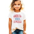 thumbnail image 6 of America Needs Cowgirls Shirt for Women Teens & Girls Vintage Western 4th of July Patriotic Tee Natural Shirt Youth Large, 6 of 7