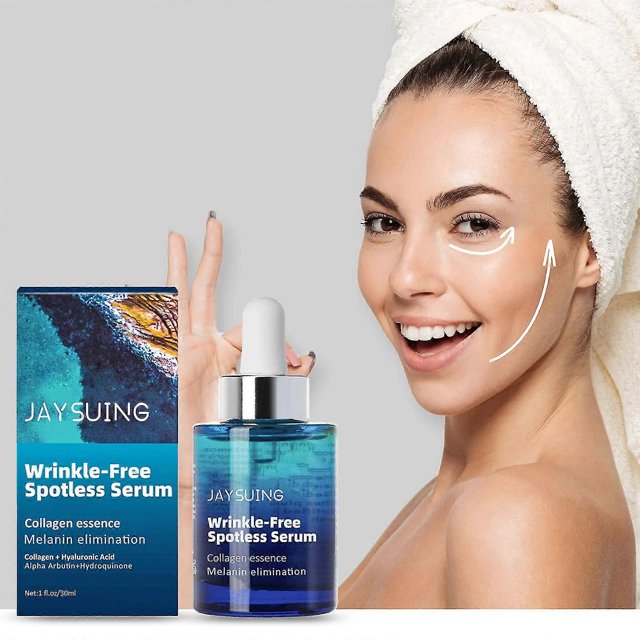 Suero facial antiarrugas Jaysuing que atenúa las líneas finas alrededor de los ojos, los pliegues nasolabiales y las arrugas, masaje reafirmante, antienvejecimiento, kit para el cuidado de la piel an
