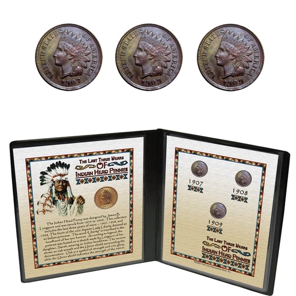 Indian Head Pennies - Last 3 Years