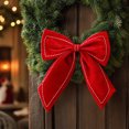 thumbnail image 4 of 2026 Christmas Home Party Decoration Christmas Bow Decoration Suitable For Christmas Trees Wreaths Door Wall Decorations And Festive Home Party Arrangements Celebration Party Supplies, 4 of 7