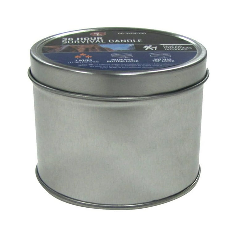 36 Hour Soy Camp Survival Candle Emergency Rescue Gear Doomsday Prepper Supply 36 Hour Soy Camp Survival Candle Emergency Rescue Gear Doomsday Prepper Supply