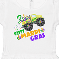 thumbnail image 4 of Inktastic Happy Mardi Gras Monster Truck with Beads Girls Baby Dress, 4 of 5