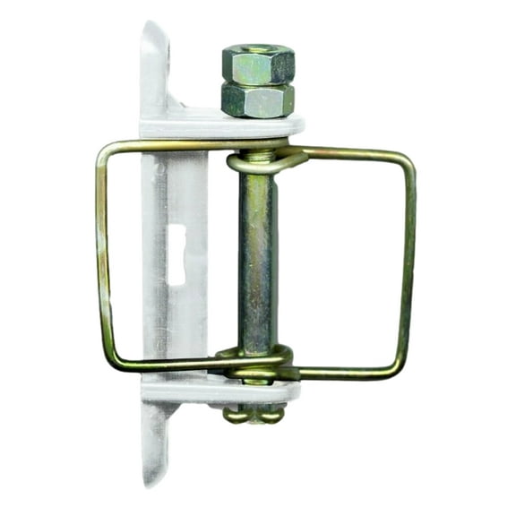 American FarmWorks PAWPC-AFW Wood Post Polytape Electric Fencing Corner Insulator, White, Compatible with all Polytape up to 2 in. W