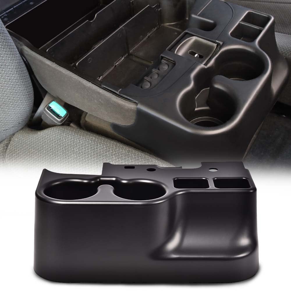 CROSSDESIGN Center Console Cup Holder Fit for 1999-2001 Ford F250 F350 F450 F550