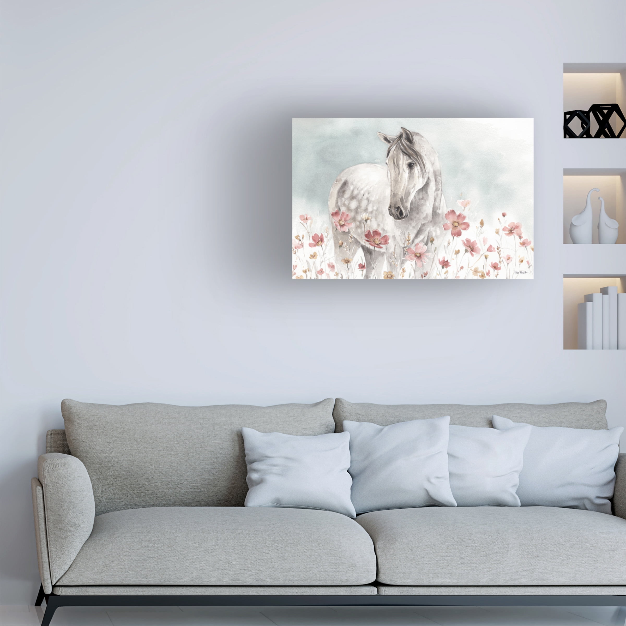 Trademark Fine Art Lisa Audit Wild Horses I Canvas Wall Art - 30x47