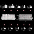 thumbnail image 5 of HLONK 1000pcs Toe Nail Tips  10 Sizes Short Square Toenails  Full Cover Fake Toenails, 5 of 5