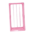 thumbnail image 3 of Organizador de almacenamiento de animales de peluche, estante organizador de juguetes de peluche, cordón elástico, estante de almacenamiento de muñeca Rosa, 3 of 7