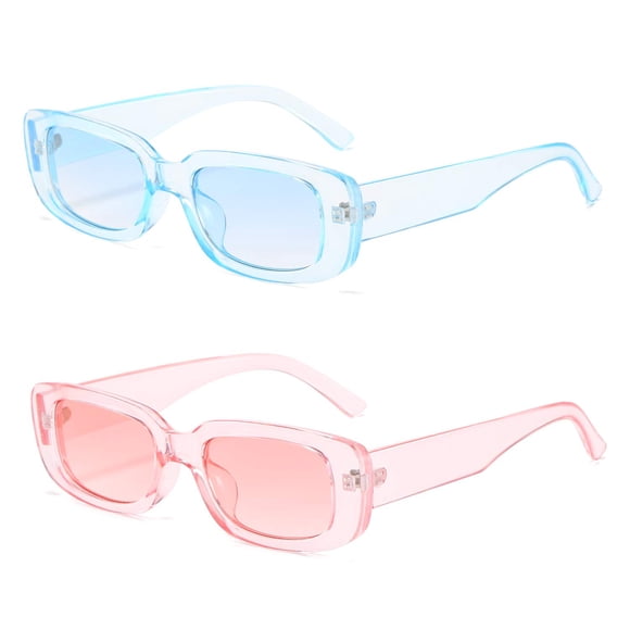 Gafas de sol BUTABY Rectangulares de estilo retro UV400 para mujer