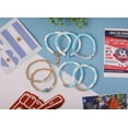 thumbnail image 3 of Poasrelax Argentina 7-Pack Soccer Fan Bracelets Set, 3 of 5
