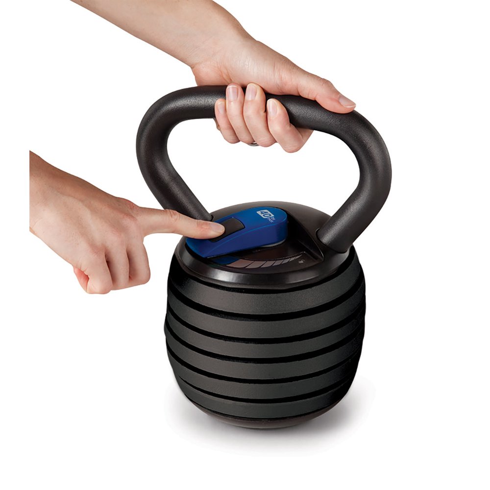 NordicTrack 40 lb. Adjustable Kettlebell with Wide Handle, Sold Individually