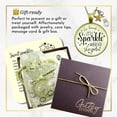 thumbnail image 6 of She Leaves Sparkle Necklace Gutsy Goodness Female Adult Bronze Metal Jewelry, 6 of 8