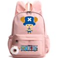 thumbnail image 1 of Anime One Piece Backpack Knapsack Kids Boy Girl Printed School Bag Teenager Student Cartoon Bookbag Outdoor Rucksack, 1 of 5