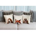 thumbnail image 7 of WIRESTER 18x18 inch Square Decorative Throw Sofa Pillow Cases, Red Fox, 7 of 7