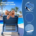 thumbnail image 7 of DWVO Patio Chaise Lounge Chair, Lawn Lounger Recliner Chair with 5 Positions for Outdoor Space, Blue, 7 of 7