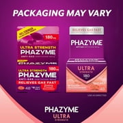 Phazyme Ultra Strength Softgel 180 mg, 48 CT (Pack - 2)