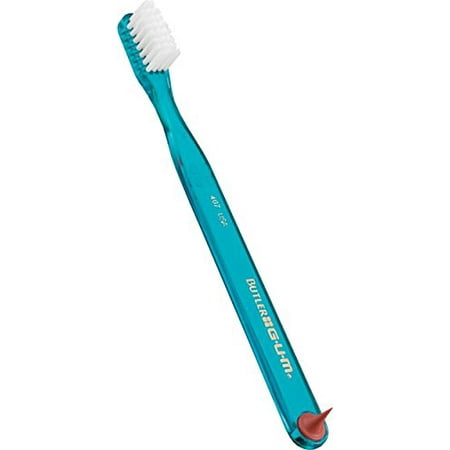 311PC Gum Classic Toothbrush, Slender Soft, Dome-Trim Bristle design is clinically proven to clean under the gum line where periodontal disease starts By (Best Toothbrush For Periodontal Disease)