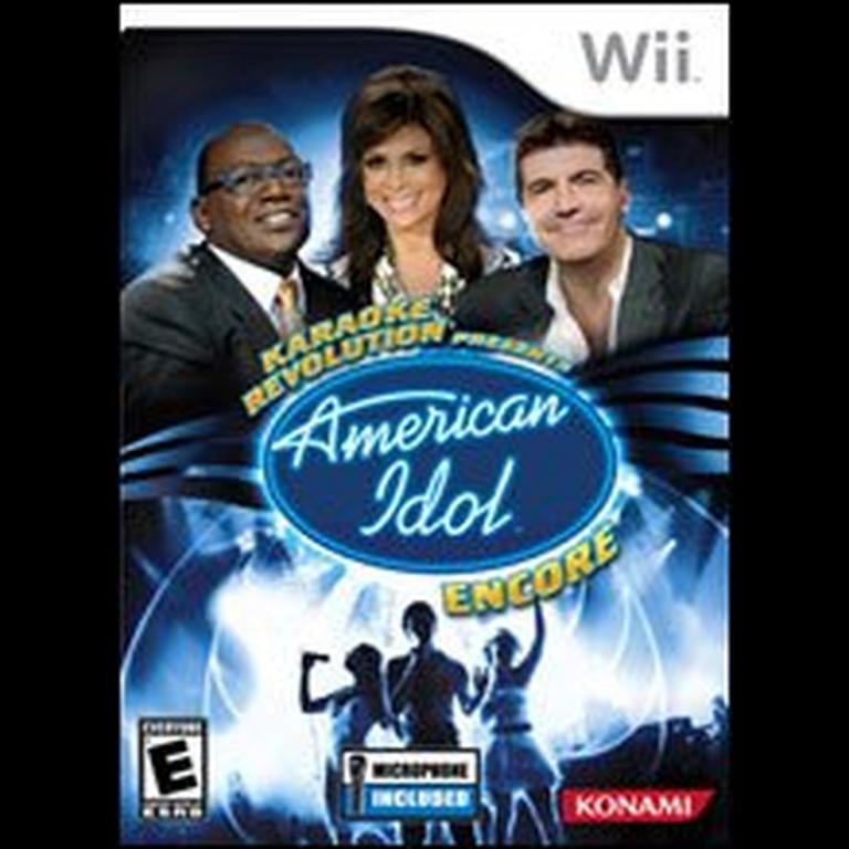 acidez postre oración Karaoke Revolution American Idol Encore - Nintendo Wii (Used) - Walmart.com