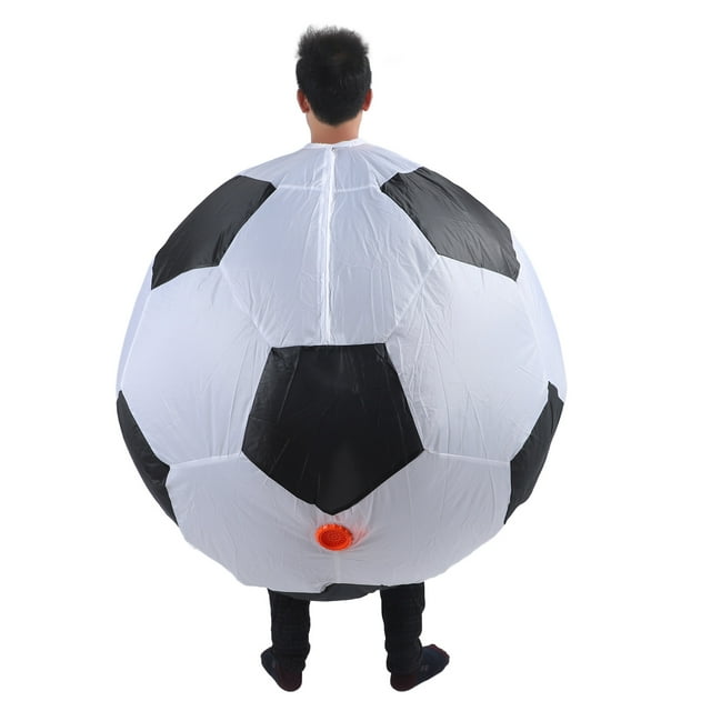 Disfraz Inflable De Fútbol, disfraz De Cosplay Eléctrico Divertido Disfraz De Fútbol De Carnaval Para Adultos Para Fiesta