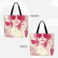 thumbnail image 2 of Easygdp Ace Of Diamonds Lady Bolsa Tote para Mujer, Bolso de Hombro para Trabajo, Playa, Viajes, Compras y Supermercado, 2 of 7